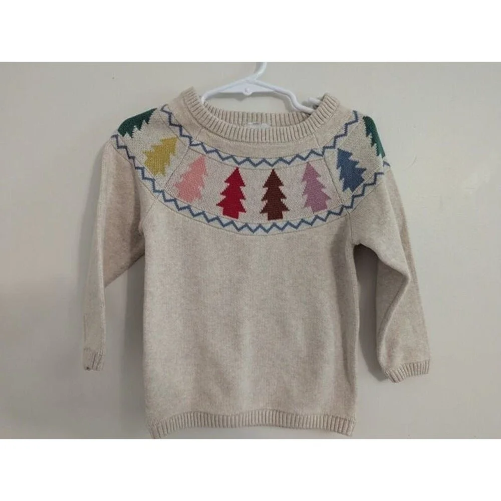 Hanna Andersson Organic Cotton Rainbow Trees Matching Set size 2T